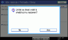 Obr&aacute;zek obrazovky ovl&aacute;dac&iacute;ho panelu