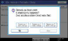 Obr&aacute;zek obrazovky ovl&aacute;dac&iacute;ho panelu