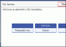 A kezel�panel k&eacute;perny�j&eacute;nek bemutat&aacute;sa