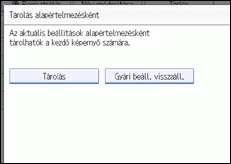 A kezel�panel k&eacute;perny�j&eacute;nek bemutat&aacute;sa