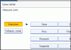 A kezel�panel k&eacute;perny�j&eacute;nek bemutat&aacute;sa