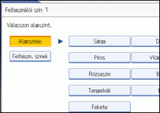 A kezel�panel k&eacute;perny�j&eacute;nek bemutat&aacute;sa