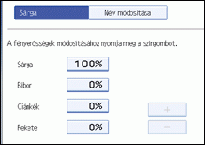 A kezel�panel k&eacute;perny�j&eacute;nek bemutat&aacute;sa