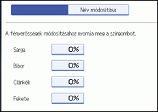 A kezel�panel k&eacute;perny�j&eacute;nek bemutat&aacute;sa