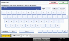 &Aacute;bra a kijelz� kezel�panelj&eacute;r�l