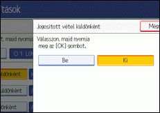 Kezel�panel k&eacute;perny�je, illusztr&aacute;ci&oacute;