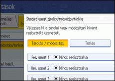 Kezelőpanel képernyője, illusztráció