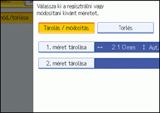 Kezel�panel k&eacute;perny�je, illusztr&aacute;ci&oacute;