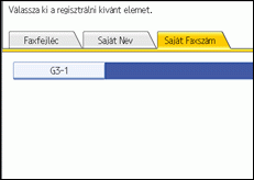 Kezelőpanel képernyője, illusztráció