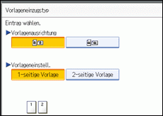 Abbildung des Bedienfelds
