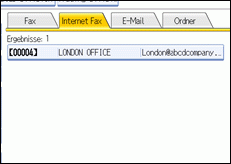 Abbildung des Bedienfelds