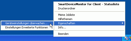 Abbildung des Anwendungsbildschirms