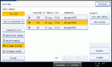 Die Abbildung zeigt die Bedienfeldanzeige