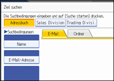 Abbildung Bedienfeldanzeige