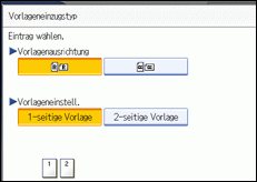Abbildung Bedienfeldanzeige