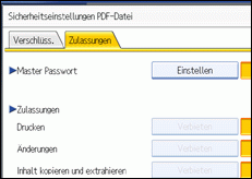 Abbildung Bedienfeldanzeige