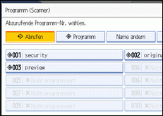 Abbildung Bedienfeldanzeige