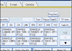 Figura relativa alla schermata del pannello operativo