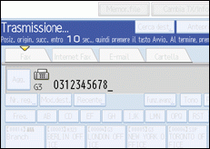 Figura relativa alla schermata del pannello operativo