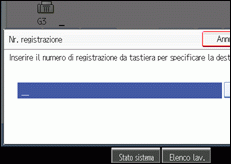 Figura relativa alla schermata del pannello operativo