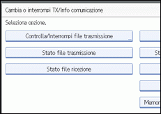 Figura relativa alla schermata del pannello operativo