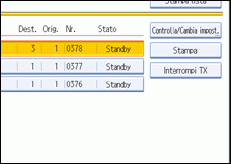 Figura relativa alla schermata del pannello operativo