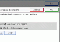 Figura relativa alla schermata del pannello operativo