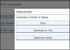 Figura relativa alla schermata del pannello operativo