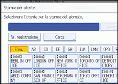 Figura relativa alla schermata del pannello operativo