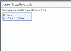 Figura relativa alla schermata del pannello operativo