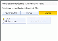 Figura relativa alla schermata del pannello operativo
