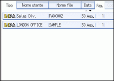 Figura relativa alla schermata del pannello operativo