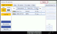 Figura relativa alla schermata del pannello operativo