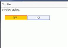 Figura relativa alla schermata del pannello operativo