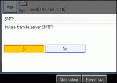 Figura relativa alla schermata del pannello operativo