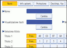 Figura relativa alla schermata del pannello operativo