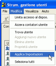 Immagine schermata applicazione