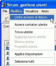 Immagine schermata applicazione