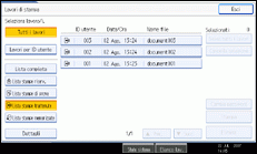 Illustrazione schermata pannello di conrollo