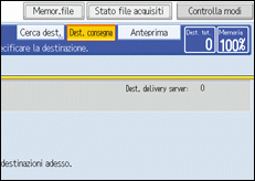 Illustrazione pannello operativo