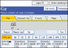 Bild på användarpanelen