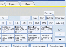Bild på användarpanelen