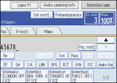 Bild på användarpanelen