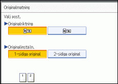 Bild på användarpanelen