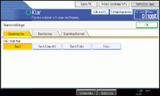 Bild på användarpanelen