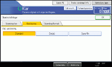 Bild på användarpanelen
