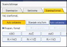 Bild på användarpanelen