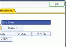 Bild på användarpanelen