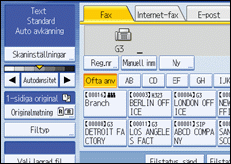 Bild på användarpanelen