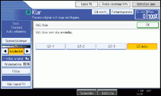 Bild på användarpanelen